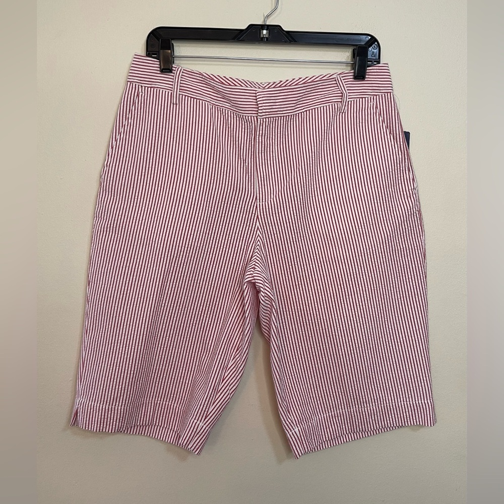 Chaps Women’s Casual Bermuda Striped Size 8. NWT - Picture 6 of 17